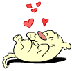 gif amour chien